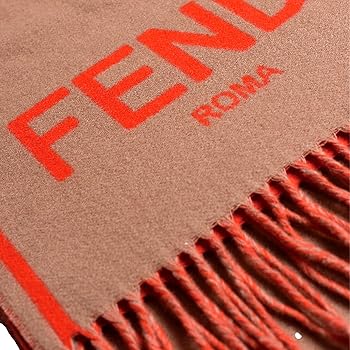 【関税＆送料込み】Fendi Fendi Roma Wool And Cashmere Blend FF Scarf Wool Beige | Fendi